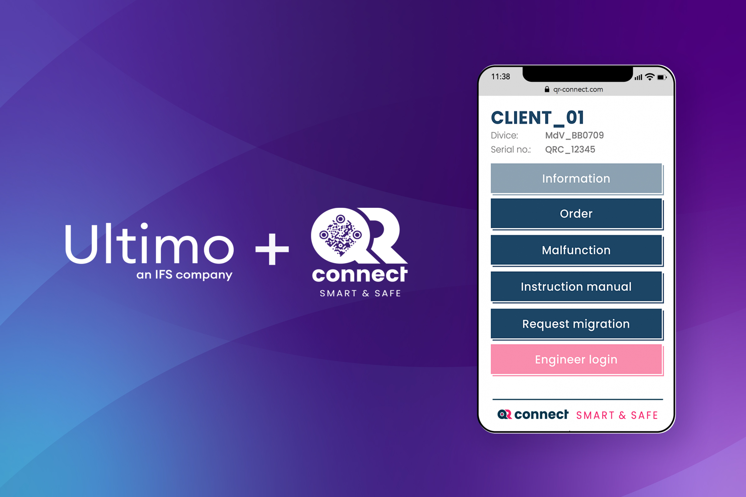 Ultimo and QR Connect announce partnership | Blog | Ultimo EAM